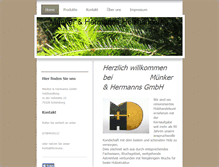 Tablet Screenshot of muenker-hermanns.de